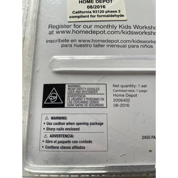 Kids Storage Box Project Kit With Partition & Stickers - Picture 6 of 11